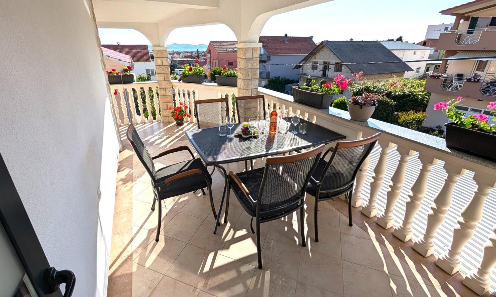 Modern 3Br Apartments In Zadar With Balcony Or Terrace, Free Parking & Ac Екстериор снимка