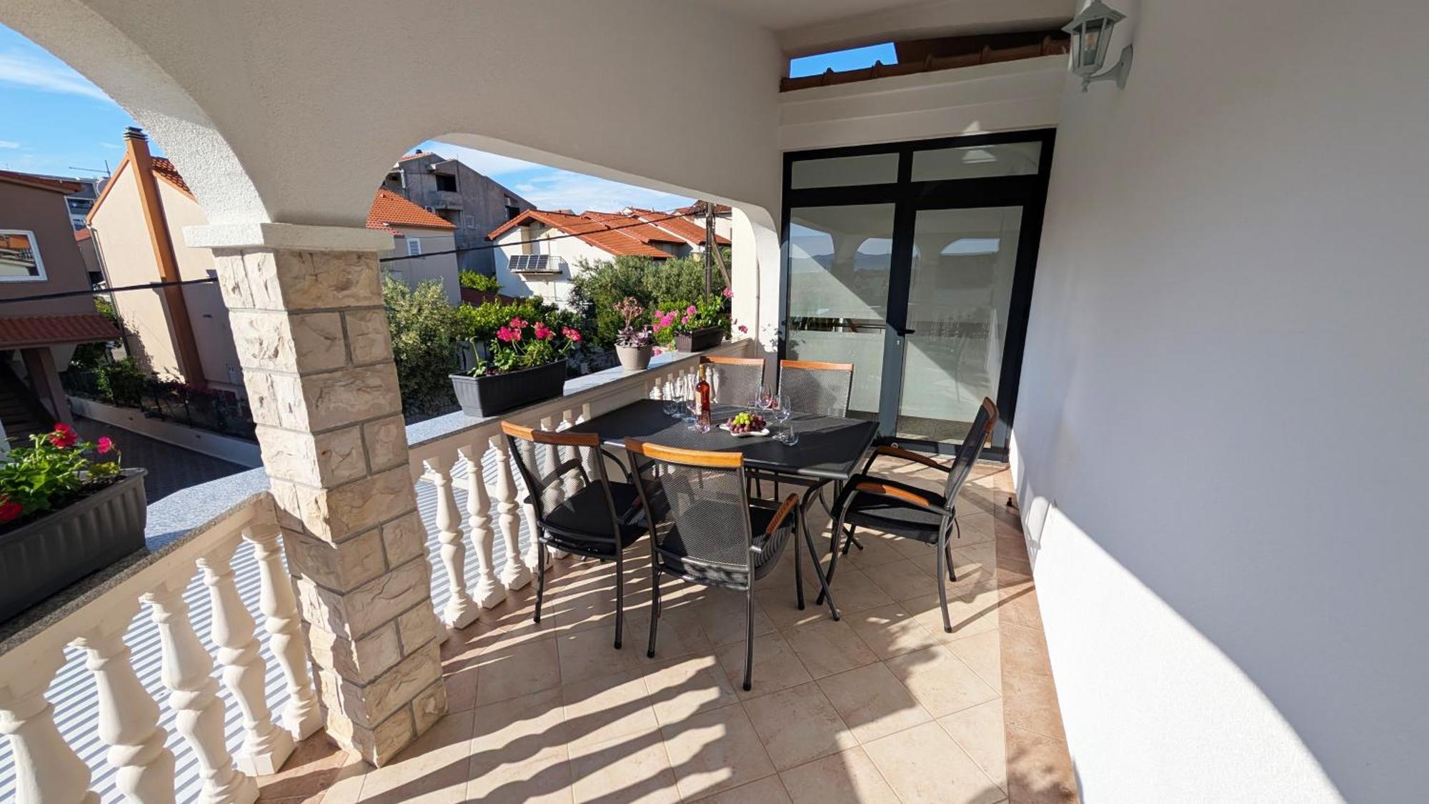 Modern 3Br Apartments In Zadar With Balcony Or Terrace, Free Parking & Ac Екстериор снимка