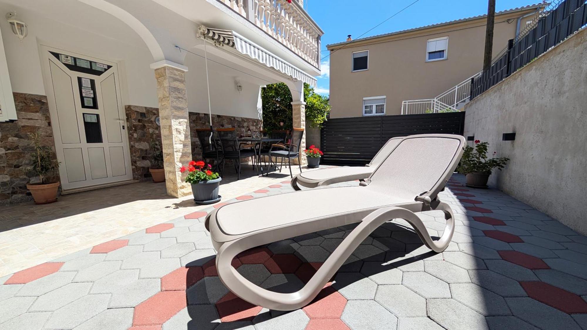Modern 3Br Apartments In Zadar With Balcony Or Terrace, Free Parking & Ac Стая снимка